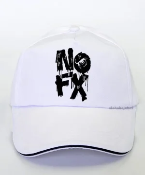 NOFX-Logo Cap in Weiß