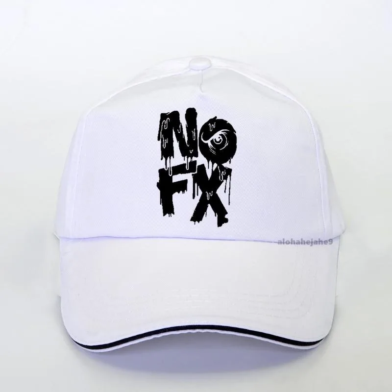 NOFX-Logo Cap in Weiß