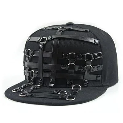 Gothic-Basecap mit Zierband
