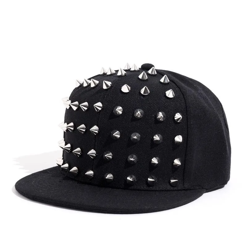 Gothic-Mütze mit Spikes