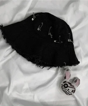 Unisex Gothic-Punkhut im Vintage-Stil