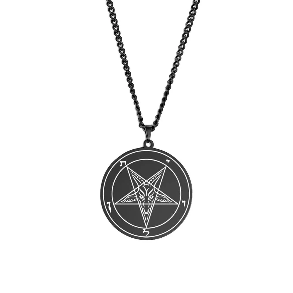 Gotische Halskette Baphomet