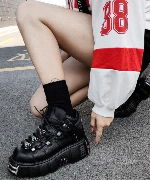 Gothic Creepers Metall GRÖSSE 37 Outlet