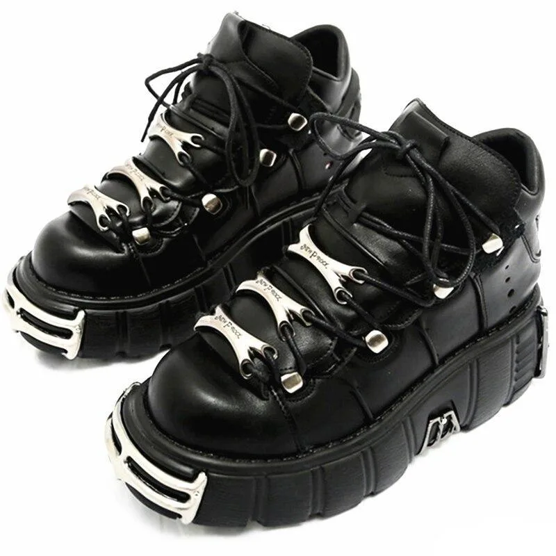 Gothic Creepers Metall GRÖSSE 37 Outlet – Bild 5