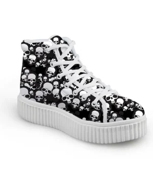 Gothic Creepers Totenkopf