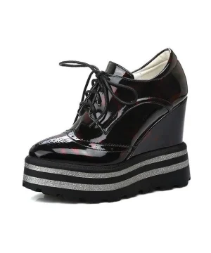 Gotische Creepers Schwarz