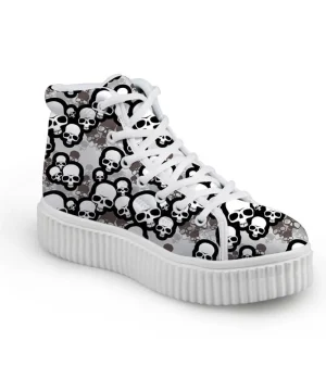 Gothic Creepers Totenkopf