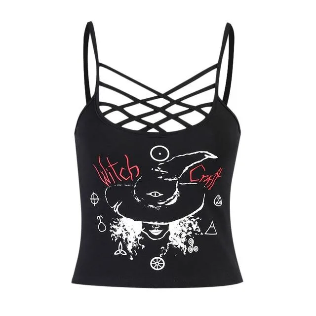 Gothic Tanktop Witch Craft – Bild 5