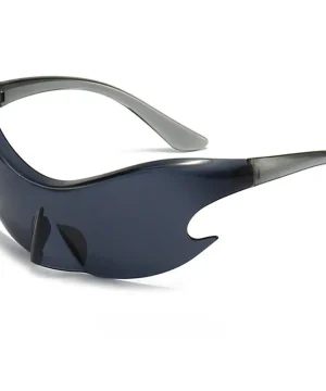 Steampunk-Gothic-Sonnenbrille futuristisch