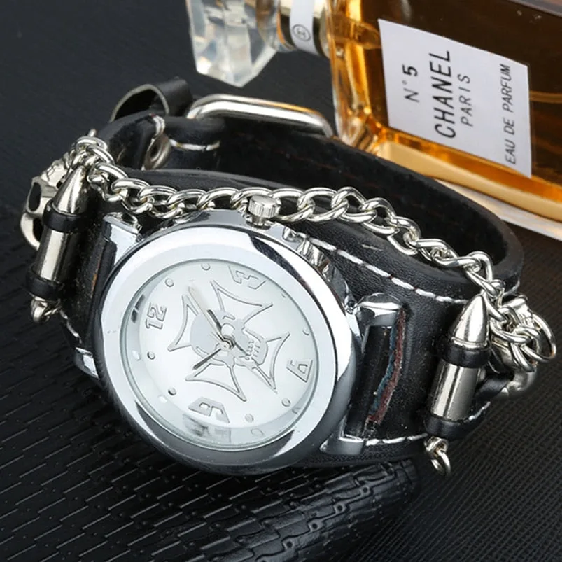 Gothic Uhr Punk – Bild 3