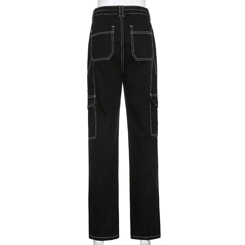 Gothic Hose Schwarz – Bild 2