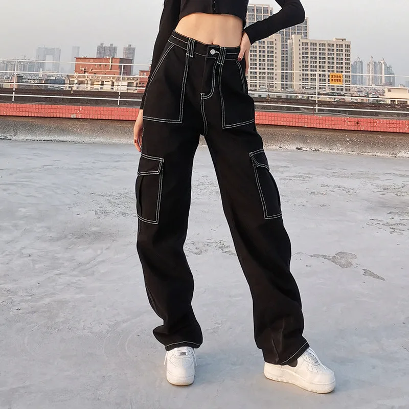 Gothic Hose Schwarz