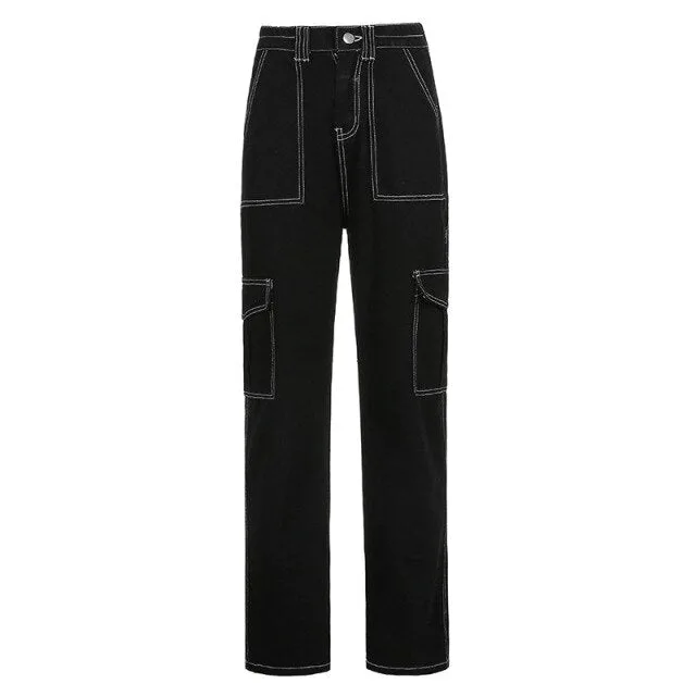 Gothic Hose Schwarz – Bild 6