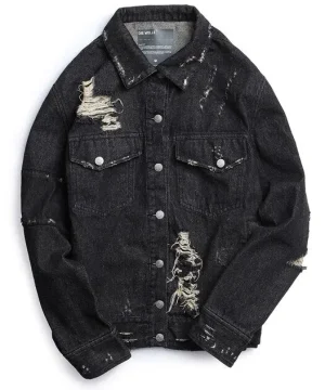 Gothic Jacke Vintage Jeans