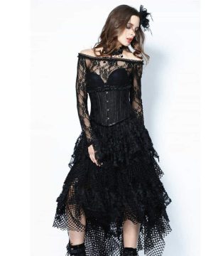 Stäbchenkorsett für Damen im Gothic-Stil - Gothic Shop