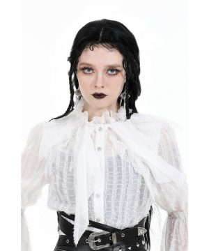 Damen-Ohrringe mit Gothic-Blumenmuster - Gothic Shop