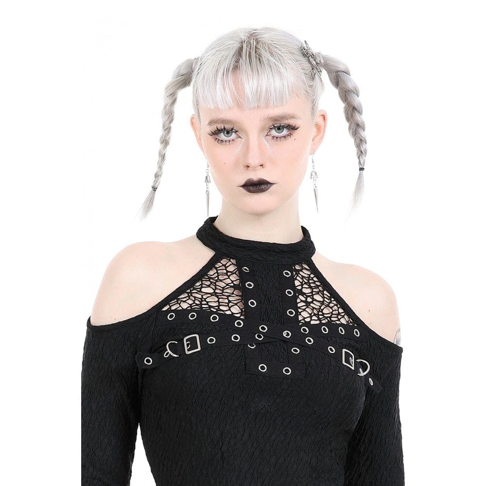 Ohrstecker mit Totenkopf-Motiv für Damen - Gothic Shop
