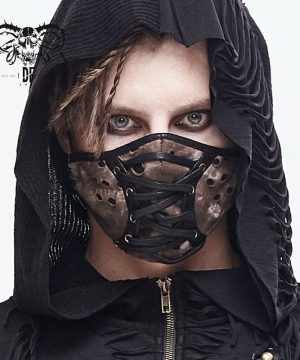 Unisex Gothic Tie-Dye-Maske - Gothic Shop