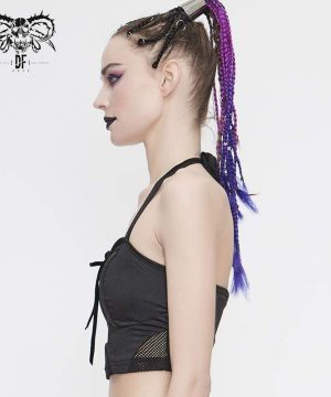 Schwarze Gothic-Bustiers-Bikinioberteile für Damen - Gothic Shop