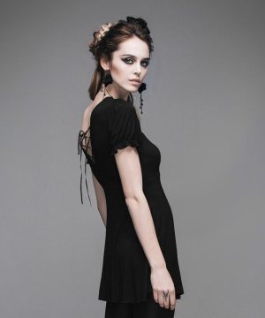 Kurzes Punk-Kleid in A-Linie für Damen - Gothic Shop