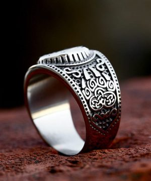 Herren-Punk-Bärenklauenring - Gothic Shop