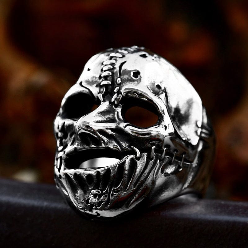 Punk-Clown-Totenkopf-Ring für Herren - Gothic Shop