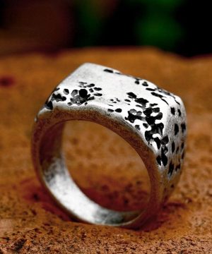Punkrock-Ring für Herren - Gothic Shop