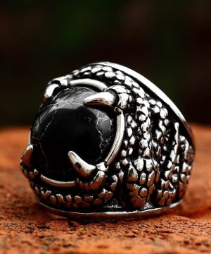 Punk-Schlangenkrallenring für Herren - Gothic Shop