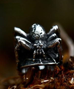 Punk-Spinnenring für Herren - Gothic Shop