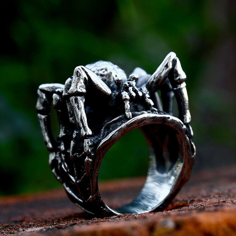 Punk-Spinnenring für Herren - Gothic Shop