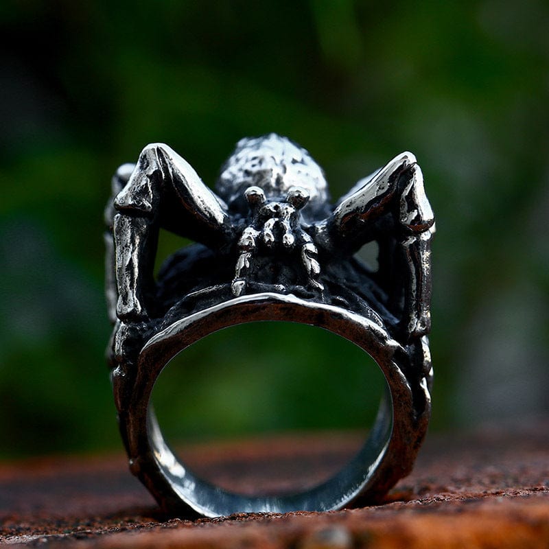 Punk-Spinnenring für Herren - Gothic Shop