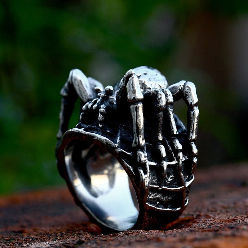 Punk-Spinnenring für Herren - Gothic Shop