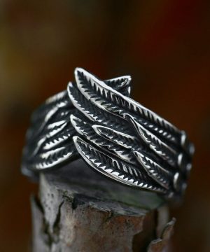Punk-Flügelring für Herren - Gothic Shop