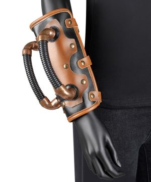 Unisex Steampunk Pipeline Splice Armstulpen - Gothic Shop