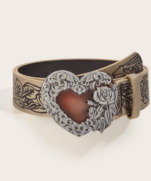 Gothic-Herz-Rose-Gürtel für Damen - Gothic Shop