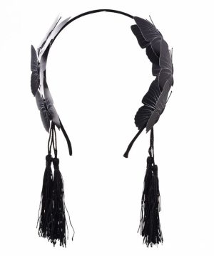 Steampunk-Haarband mit Schmetterlingsquasten für Damen - Gothic Shop