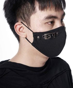 Verstellbare Gothic-Ösenmasken für Herren - Gothic Shop