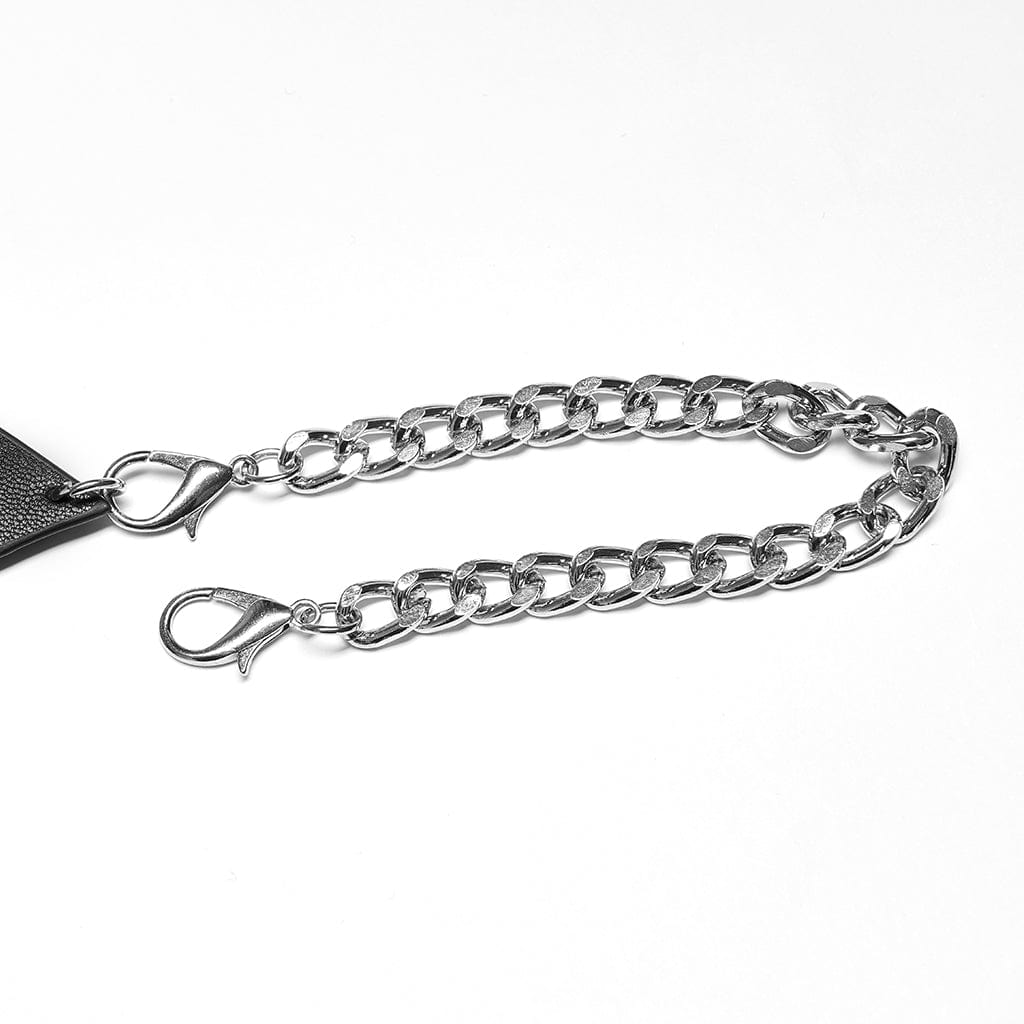 Punk-Kettengeschirr für Damen aus Metall - Gothic Shop