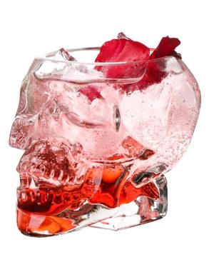 Gothic Trinkbecher mit Totenkopf-Design für Bar & Zuhause