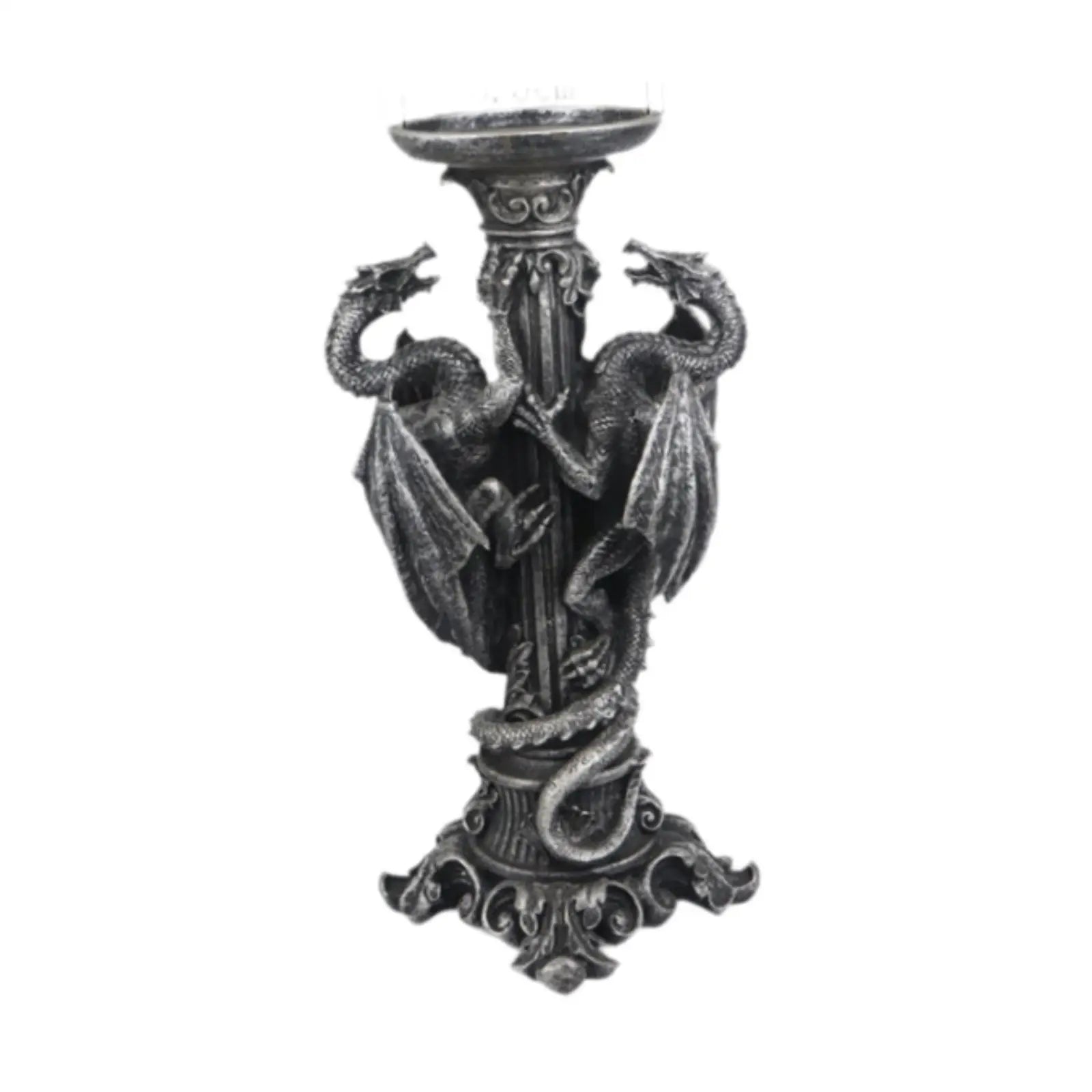 Gothic Drachen Kerzenhalter für Halloween Deko – Bild 3