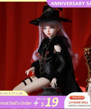Gothic BJD Puppe Minifee Choe – Hexen Fee Spielzeug