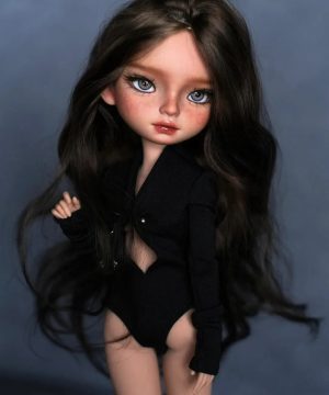 Gothic BJD Puppe 26cm Slim Girl 1/6 AMY Resin Modell