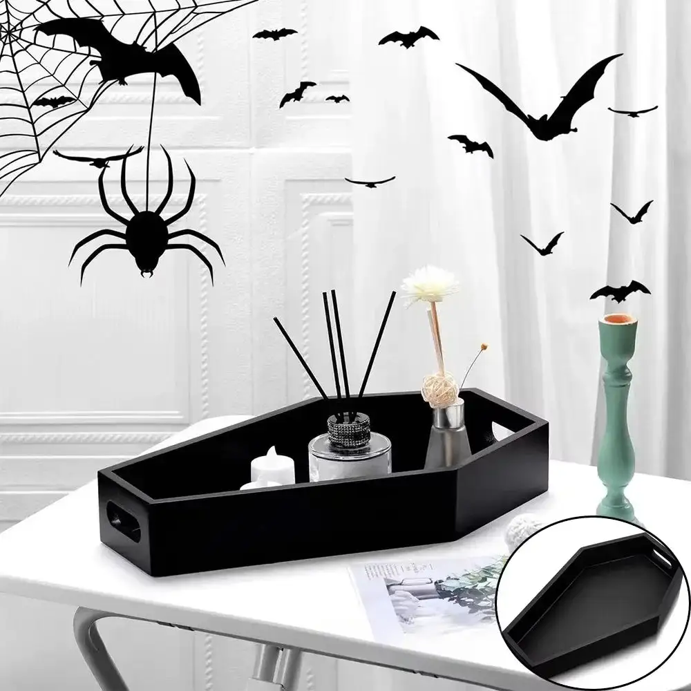 Gothic Sarg Tablett Zur Aufbewahrung Von Kosmetik 038 Deko Black Plastic Unisex