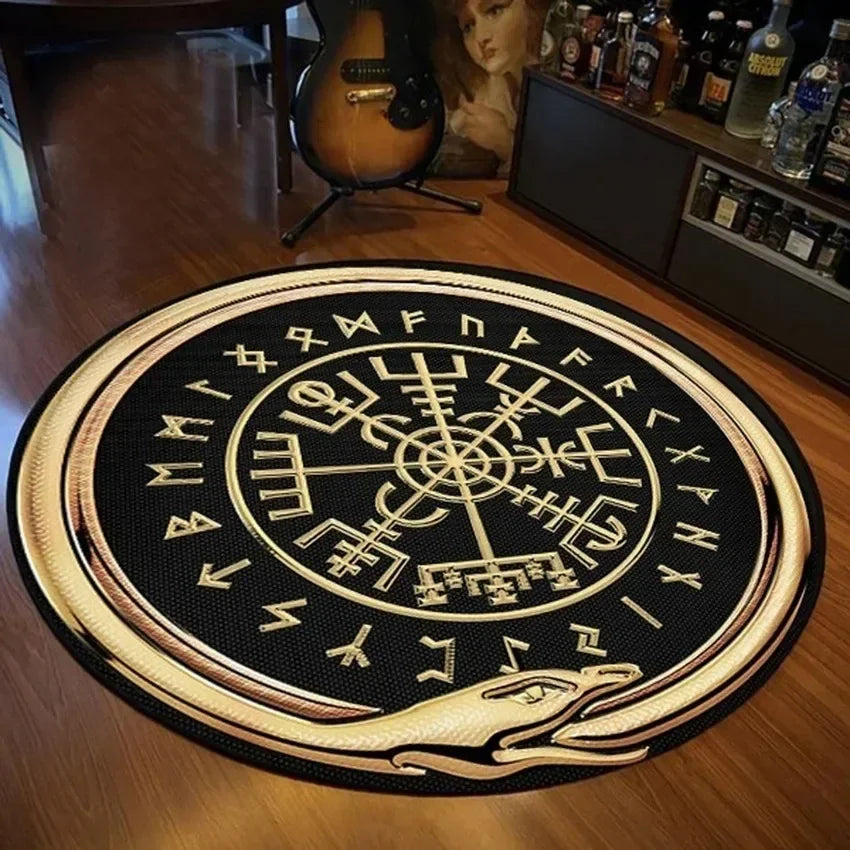 Personalisierte Gothic Teppichmatte für Wohnzimmer & Bad – Bild 7