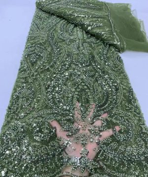 Gothic Mesh Spitze Stoff Mit Pailletten 5 Yards Naehen 038 Basteln Unisex