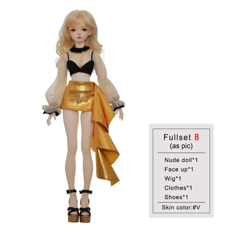 Gothic Minifee Sirin BJD 1/4 Fullset Modepuppe aus Harz – Bild 7