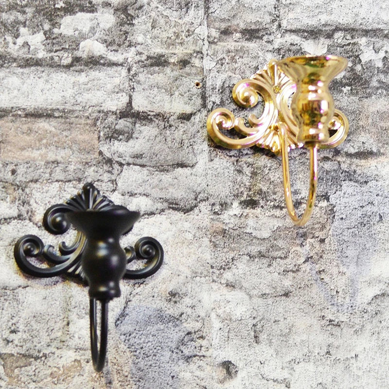 Gothic Wandkerzenhalter in Gold-Schwarz für Deko innen – Bild 3