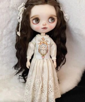 Gothic Waldstil Outfit für Blythe Puppen – 2-teiliges Set