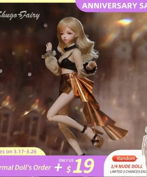 Gothic Minifee Sirin BJD 1/4 Fullset Modepuppe aus Harz