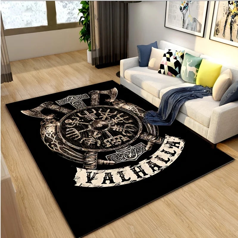Gothic Teppich für Wohnzimmer – Hexerei Deko Antirutsch – Bild 2